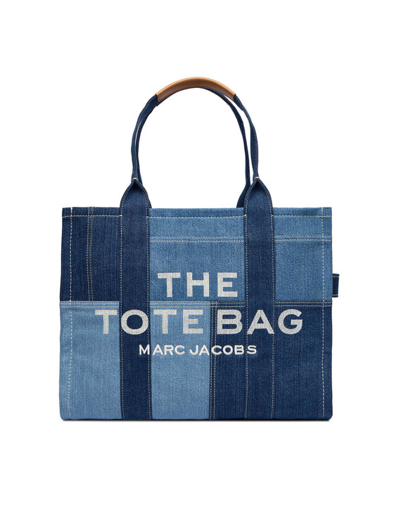 Marc Jacobs Marc Jacobs Táska The Denim Large Tote Bag H018M06FA21 Kék