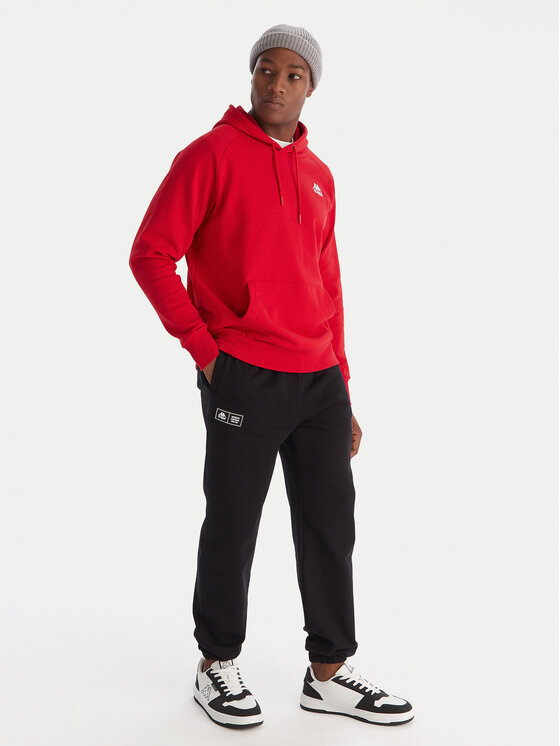 Kappa Kappa Pantaloni trening Olmos 311M2TW Negru Regular Fit