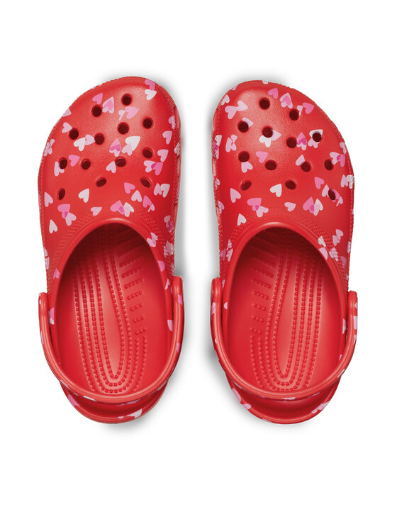 Crocs Crocs Şlapi Classic Vday Clog 209682 Roșu
