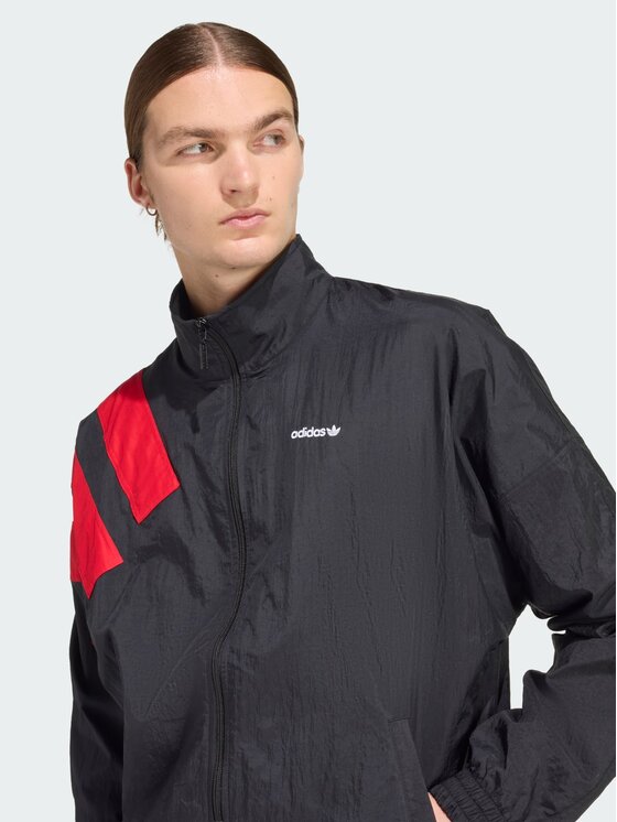 adidas adidas Bluza ARCHIVE BLOCKED Czarny Loose Fit