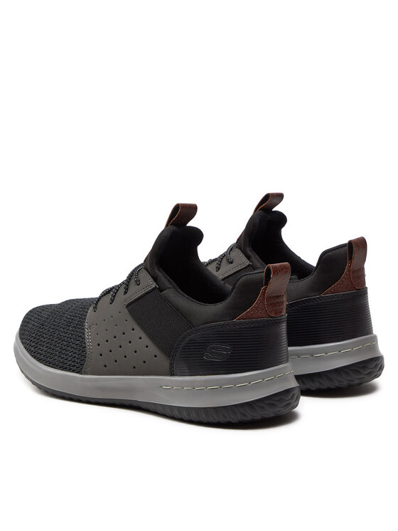 Skechers Skechers Sneakersy Camben 65474/BKGY Szary