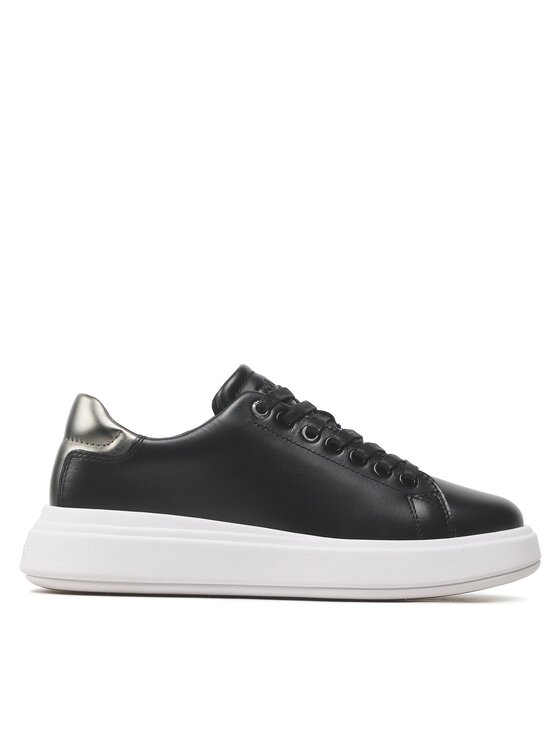 Sneakers Raised Cupsole Lace Up HW0HW01517 Nero