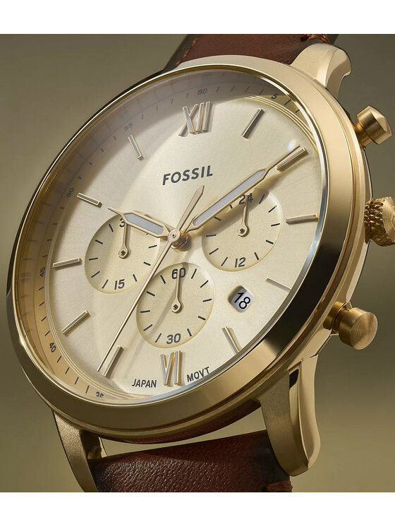 Fossil Fossil Hodinky FS6113 Hnedá