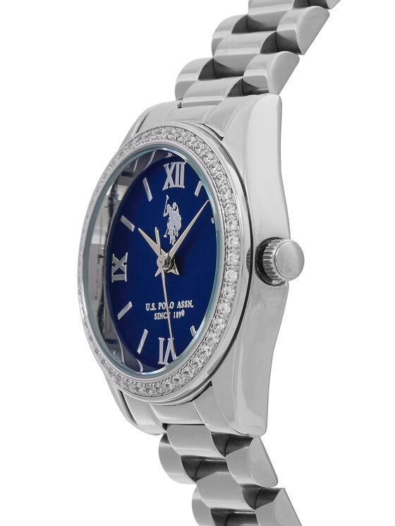 U.S. Polo Assn. U.S. Polo Assn. Часовник Melanie USP8460BL Сребрист