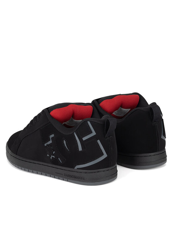 DC DC Sneakersy COURT GRAFFIK 300529-BLR Czarny