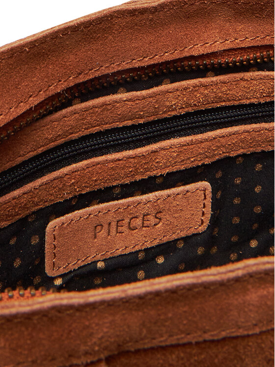 Pieces Pieces Ročna torba 17157541 Rjava