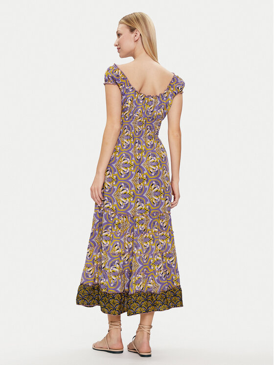 Iconique Iconique Літня сукня Shirley IC24-098 Кольоровий Regular Fit