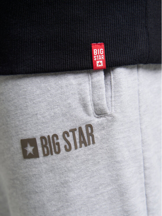 BIG STAR BIG STAR Bluza adamer_906 Czarny Basic Fit