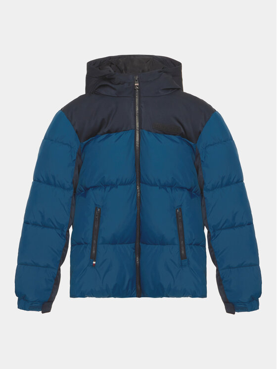 Tommy Hilfiger Zimné bundy KB0KB08785 S Modrá Regular Fit