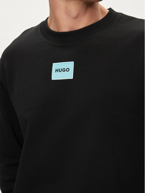 HUGO Hugo Mikina Diragol212 50447964 Čierna Regular Fit