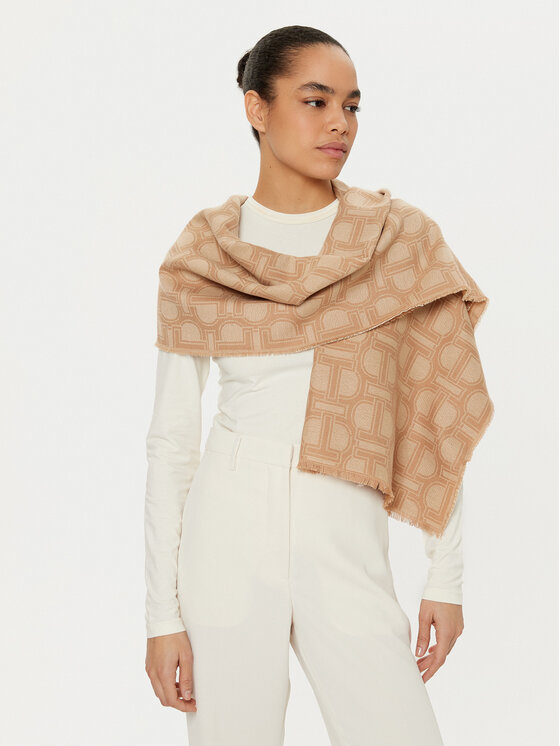 TWINSET TWINSET Šallīte 242TO5150 Bēšs