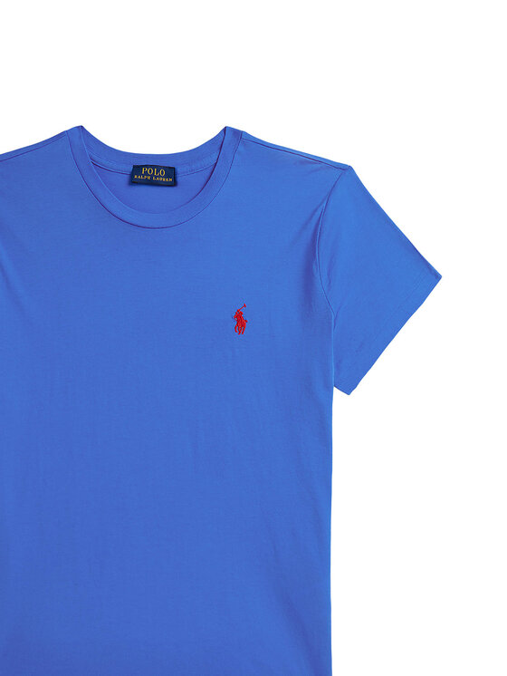 Polo Ralph Lauren Polo Ralph Lauren T-Shirt 211B14605004 Niebieski Classic Fit