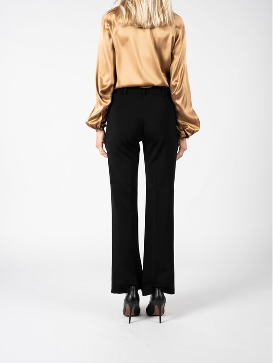 PINKO PINKO Spodnie materiałowe 1G18L4 A04I Czarny Slim Fit