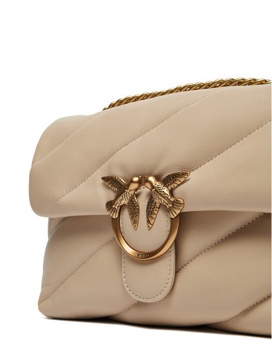 PINKO PINKO Torebka Love Puff Classic Cl . AI 24-25 PLTT 100038 A0F2 Beżowy
