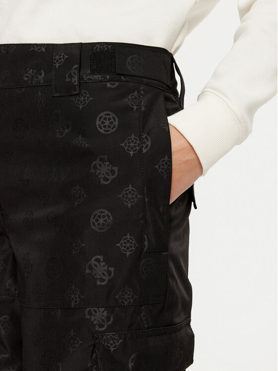 Guess Guess Slēpošanas bikses W4PB60 WH0K0 Melns Regular Fit