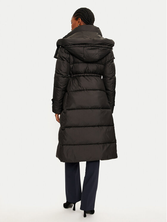 Rinascimento Rinascimento Зимно яке CFC0118339003 Черен Loose Fit