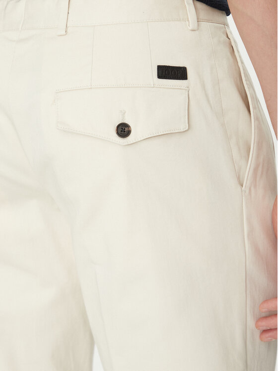 JOOP! JOOP! Чино панталони 17 JT-70Randar12-W 10017812 30045140 Кремав Regular Fit