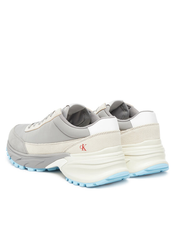 Calvin Klein Jeans Calvin Klein Jeans Sneakersy Hike Runner Mg Nylon Mix YW0YW01852 Sivá
