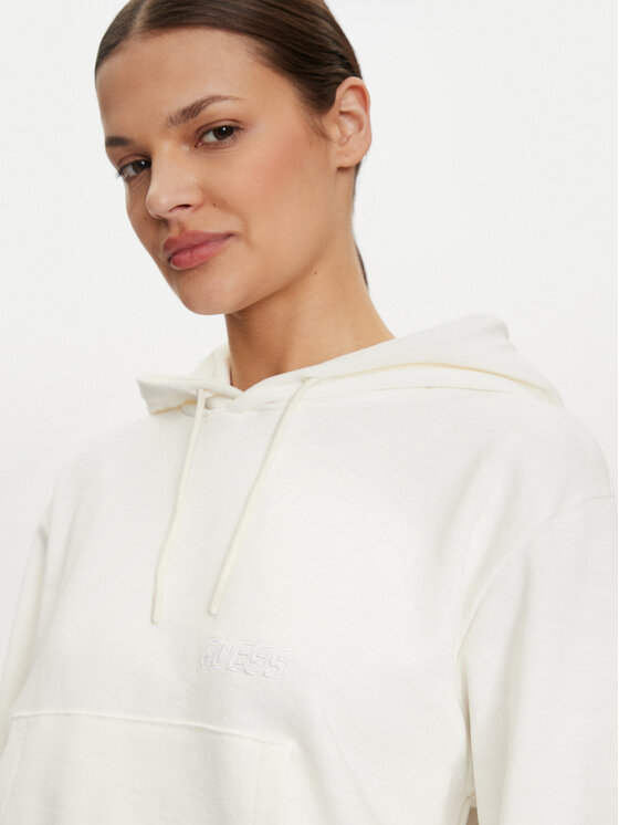 Guess Guess Felpa V4YQ10 KC6W1 Bianco Regular Fit