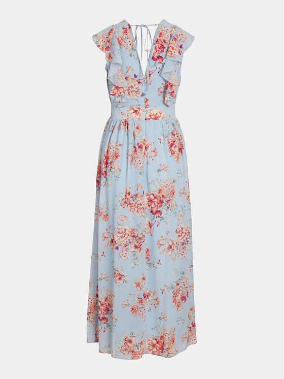 Vila Vila Sommerkleid Karin 14089077 Himmelblau Regular Fit