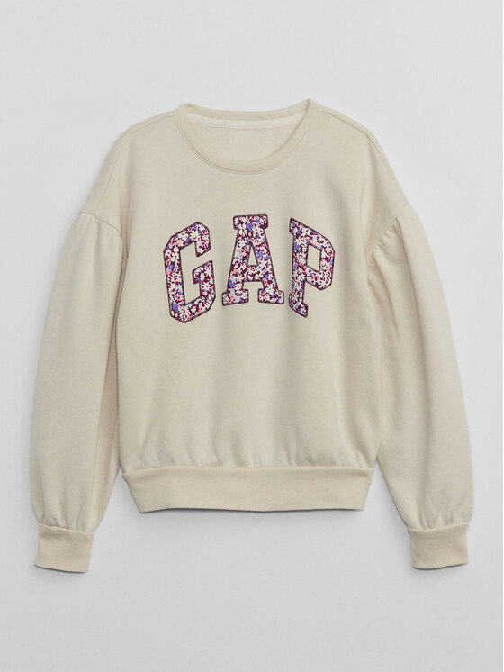 Gap Gap Džemperis 773157-02 Écru Regular Fit