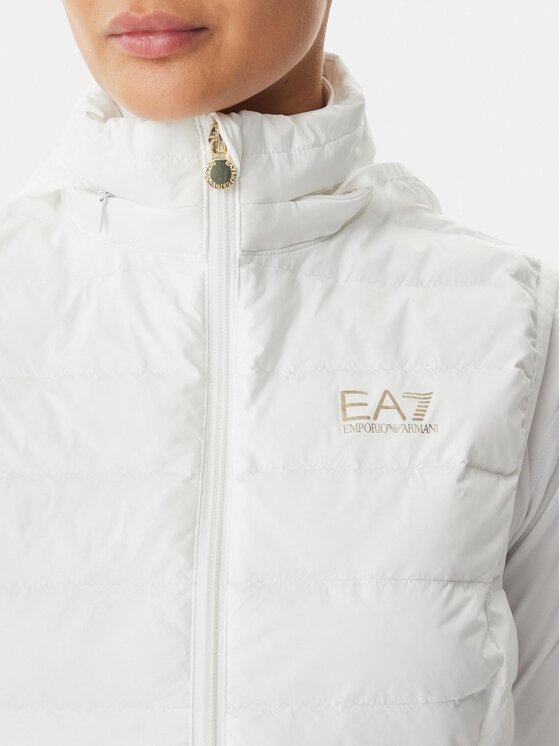 EA7 Emporio Armani EA7 Emporio Armani Varrukateta jakk 7W000472 AF12477 U0002 Valge Regular Fit