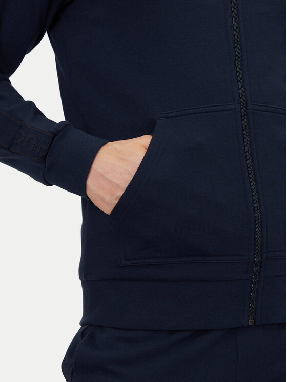 HUGO HUGO Majica dugih rukava Liam 50540933 Tamnoplava Regular Fit
