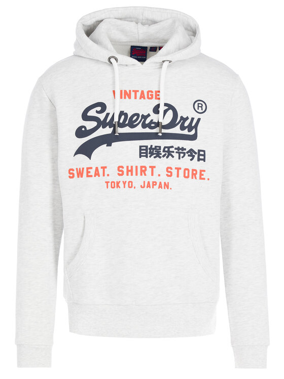 Superdry Superdry Džemperis Sweat Shirt Shop Duo Hood M20004NS Pilka Regular Fit