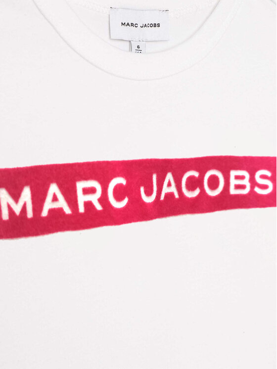 Marc Jacobs Marc Jacobs T-krekls W15679 Balts Regular Fit