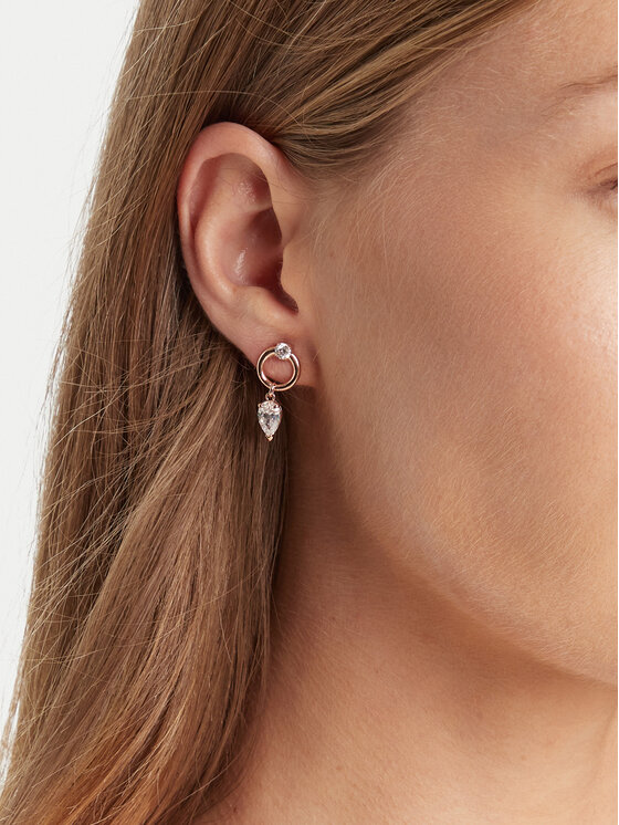 Swarovski Swarovski Komplekti kuuluvad kaelakee ja rõngad Mesmera 5733808 Roosa kuld