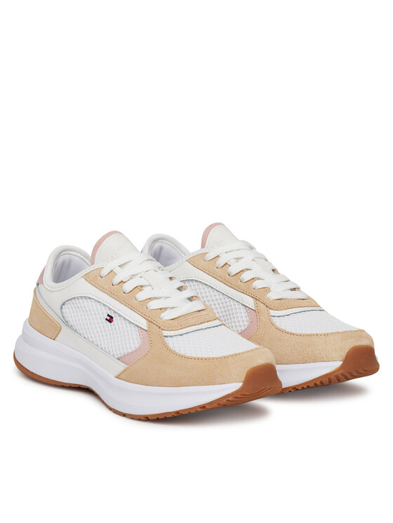 Tommy Hilfiger Tommy Hilfiger Αθλητικά Sporty Runner FW0FW08644 Λευκό