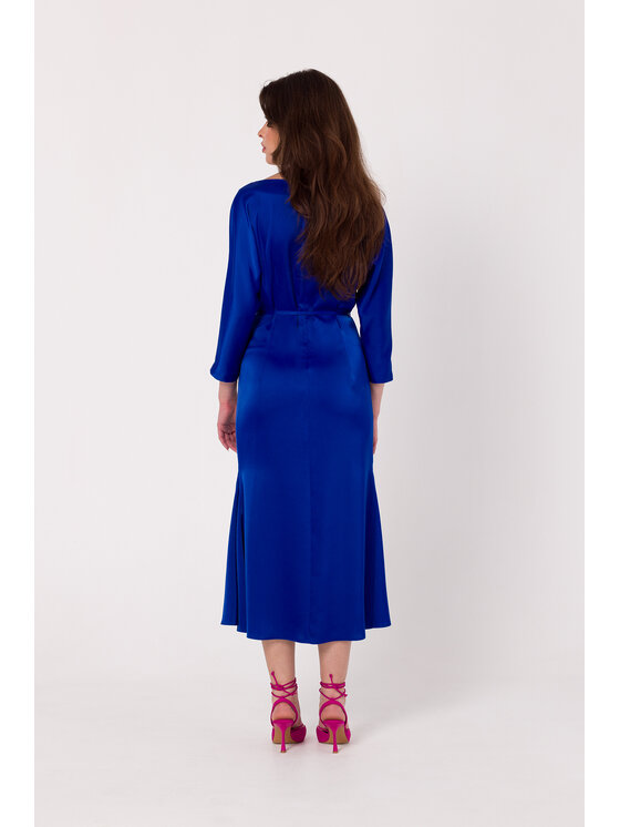 Makover Makover Vestito da giorno K177 Blu Modern Fit