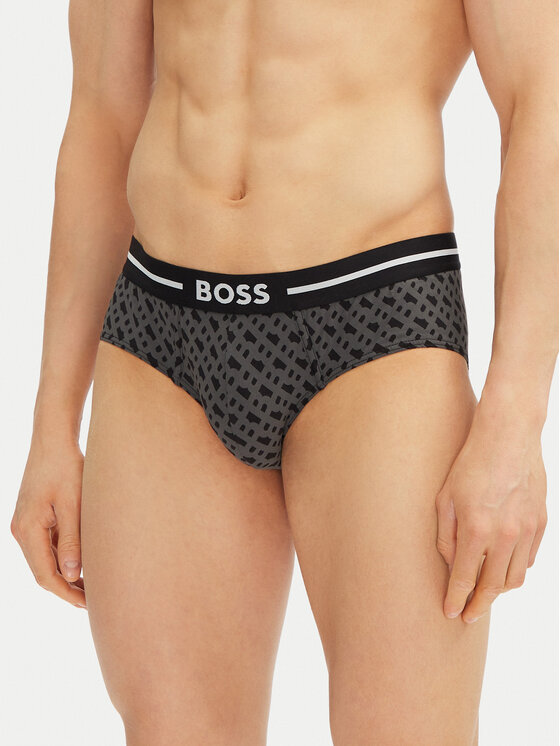 BOSS BOSS Набір з 3 пар сліпів 50531706 Сірий