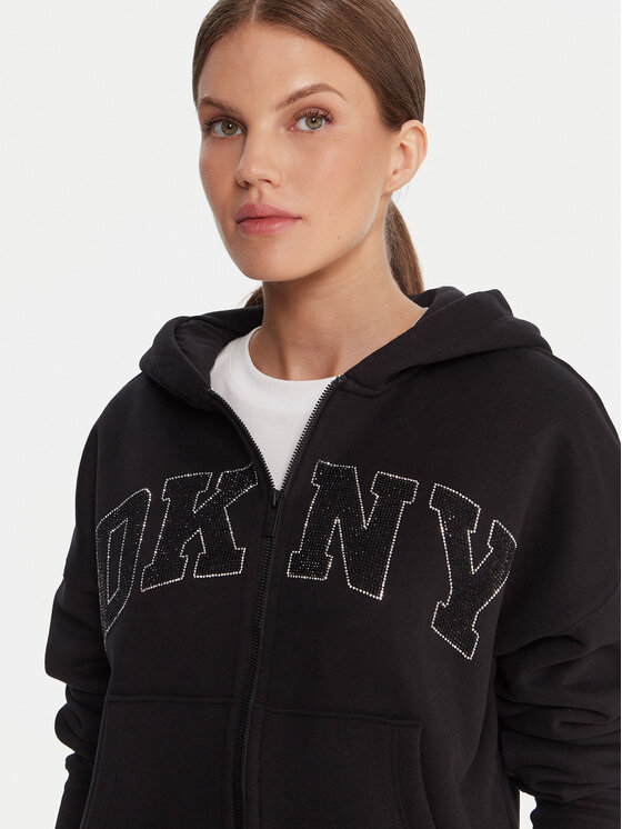 DKNY Sport DKNY Sport Bluză DP5J9670 Negru Regular Fit
