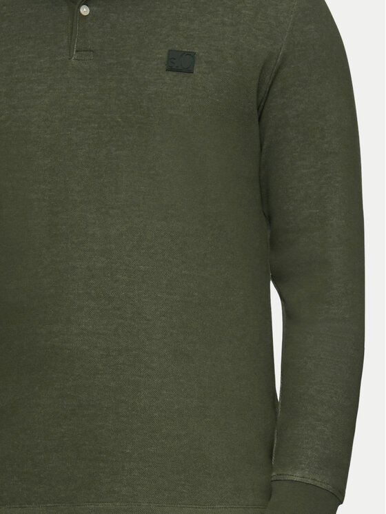 s.Oliver s.Oliver Polo 2153475 Zelena Regular Fit
