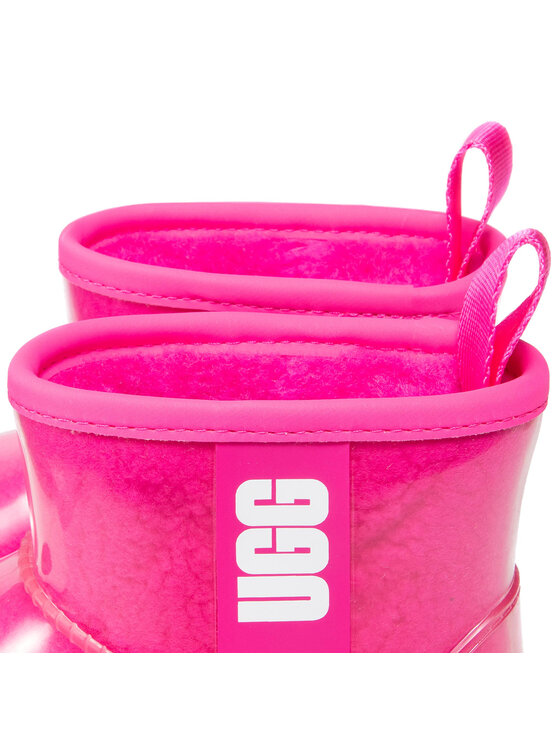 Ugg Ugg Sniego batai Kids' Classic Clear Mini II 1112386K Rožinė