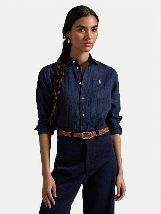 Polo Ralph Lauren Košeľa 211970730002 Tmavomodrá Classic Fit