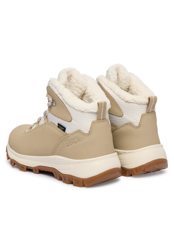 Jack Wolfskin Jack Wolfskin Trekking čevlji Everquest Texapore Mid 4053581 Bež