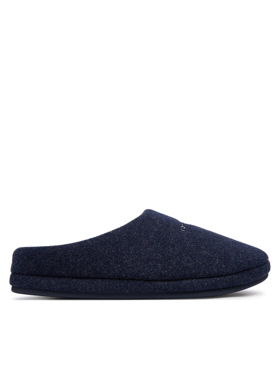 Tommy Hilfiger Tommy Hilfiger Sussid Felt House Shoe FM0FM06017 Tumesinine