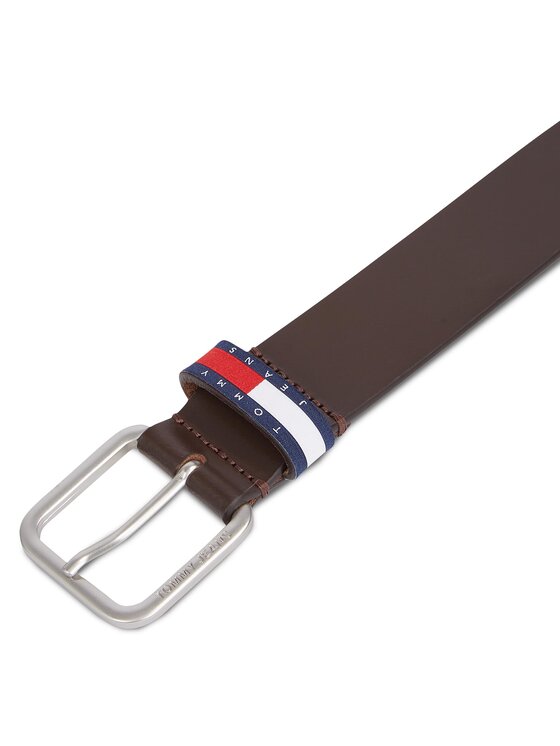 Tommy Jeans Tommy Jeans Moški pas Tjm Ryan 3.5 AM0AM12337 Rjava