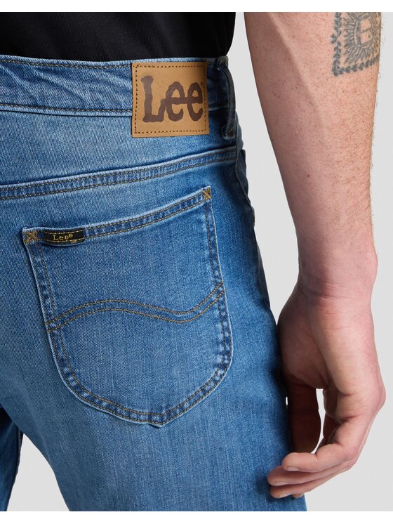 Lee Lee Jeansy RIDER Niebieski Straight Leg