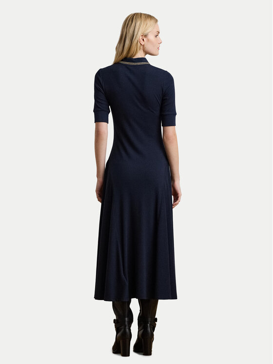 LAUREN RALPH LAUREN LAUREN RALPH LAUREN Vsakodnevna obleka 200957638001 Mornarsko modra Slim Fit