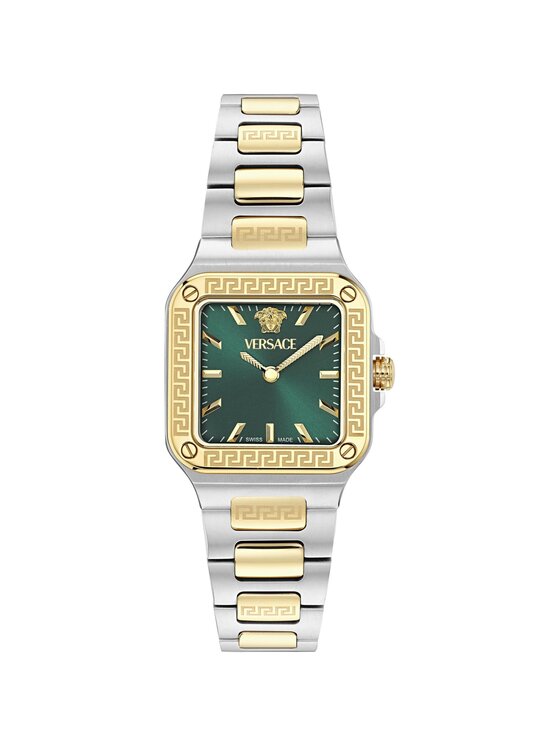 Versace Versace Zegarek VE5G00326 Srebrny