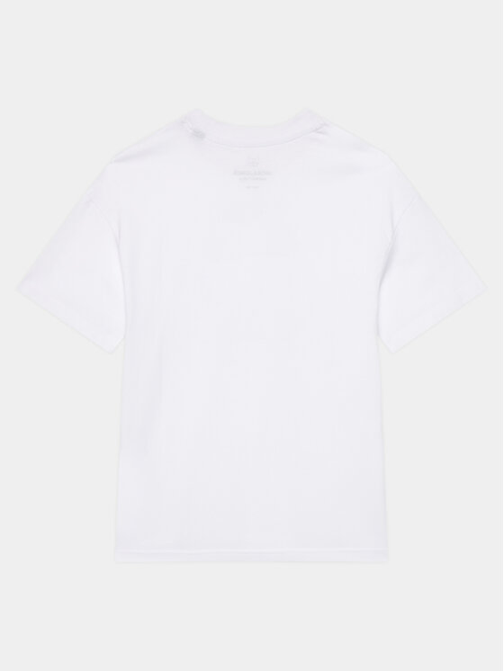 Jack&Jones Junior Jack&Jones Junior T-Shirt Vesterbro 12253960 Biały Loose Fit