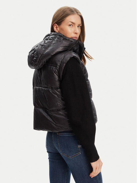 Guess Guess Bodywarmer W5YL11 WHDO2 Schwarz Regular Fit
