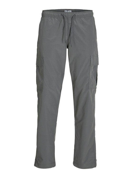 Jack & Jones Jack & Jones Bavlnené nohavice Kane 12278911 Sivá Relaxed Fit