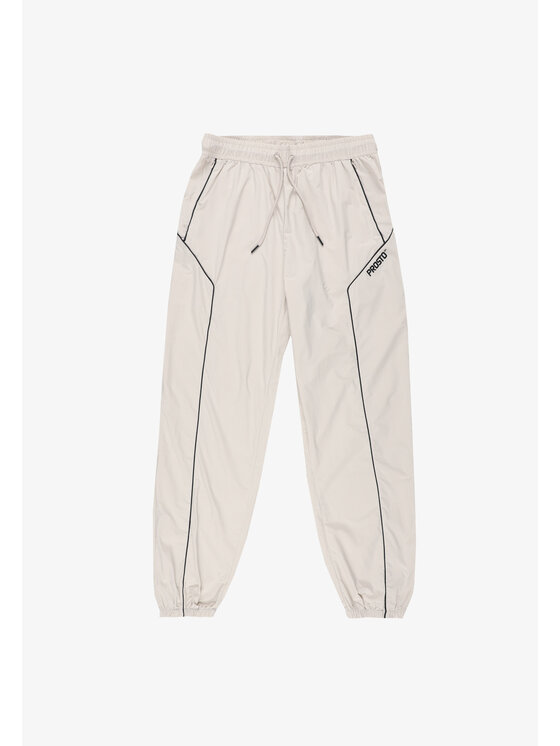 PROSTO. PROSTO. Spodnie dresowe Street Armour Beżowy Regular Fit