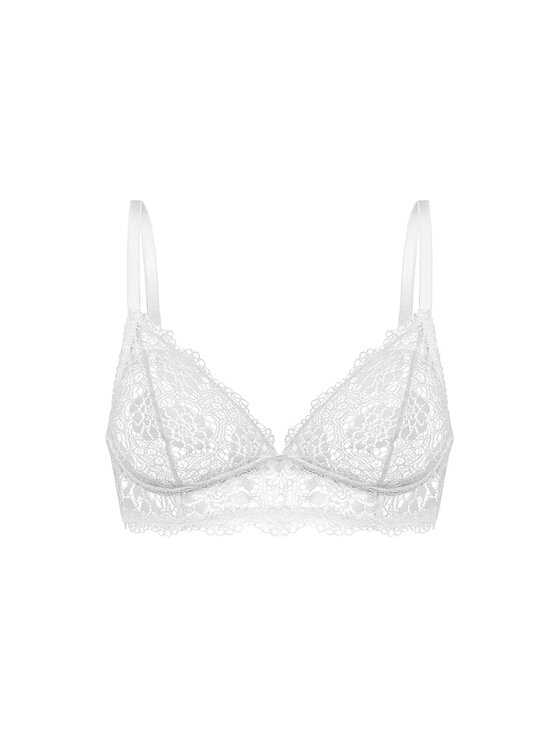 Love and Hate Love and Hate Reggiseno Bralette Paloma Bianco