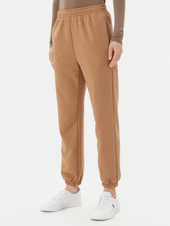 ViCOLO ViCOLO Donji dio trenerke TD0573 Smeđa Regular Fit