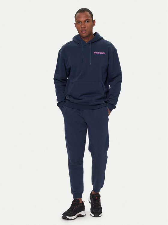 Rossignol Rossignol Teplákové kalhoty RLOMP12 Tmavomodrá Regular Fit